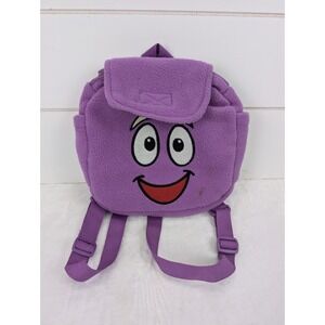 Dora The Explorer Mini Plush Backpack Purple Nickelodeon Y2K Kidcore Cartoon